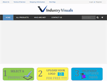 Tablet Screenshot of industryvisuals.com